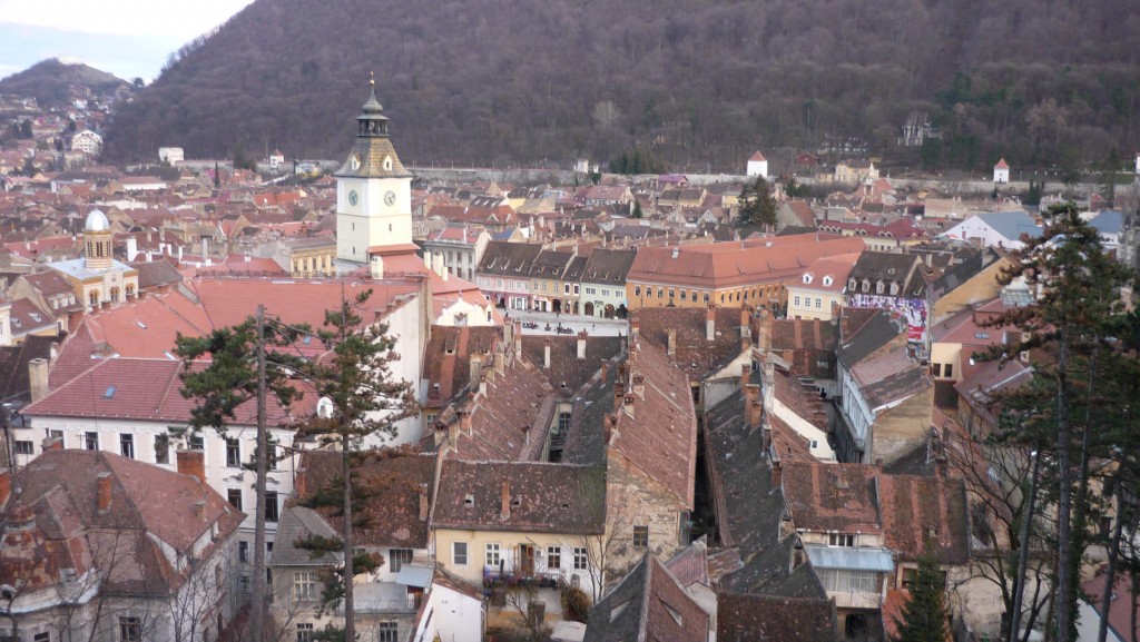 Brasov vue des remparts Brasov vue des remparts