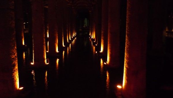 citerne basilique - visiter istanbul