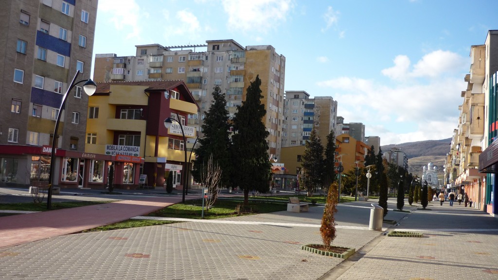 Rue principale d'Alba Iulia