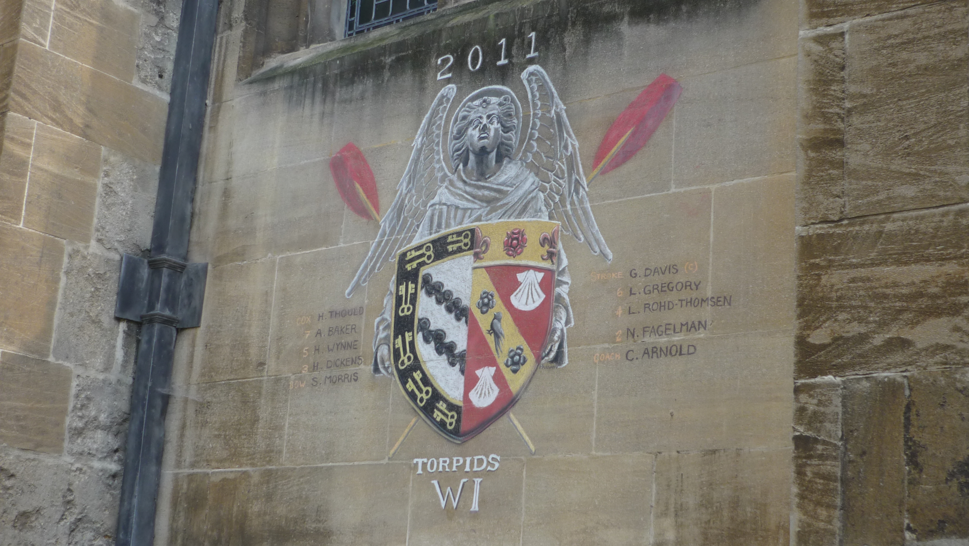 Graffiti Université d'Oxford