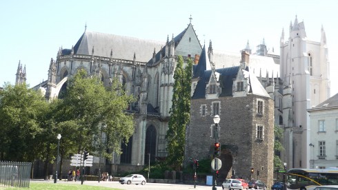 visiter Nantes - la cathédrale gothique
