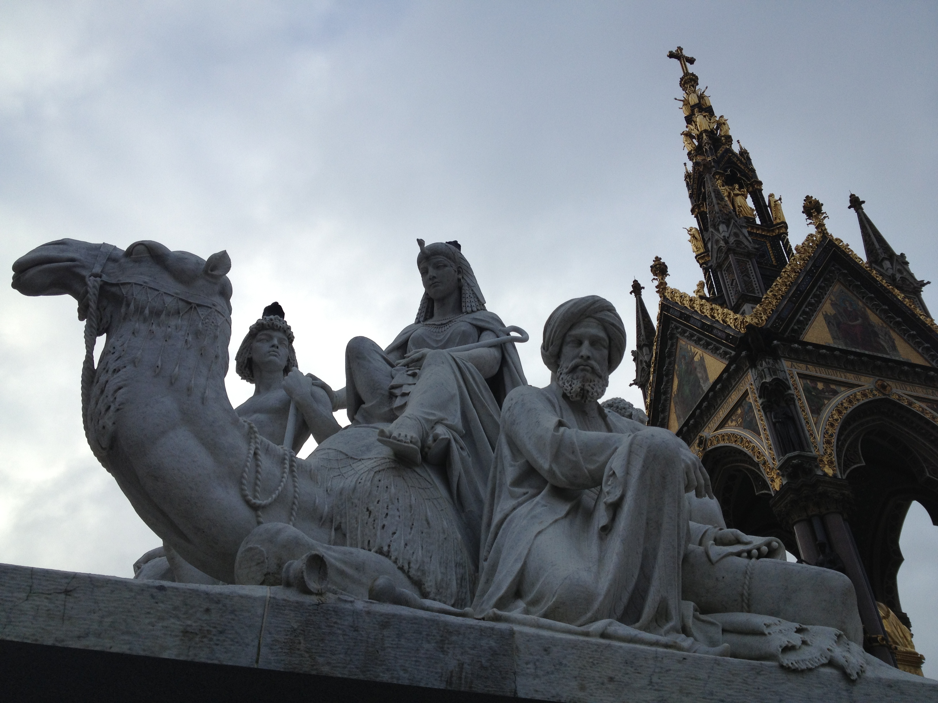 statues de Kensington gardens londres