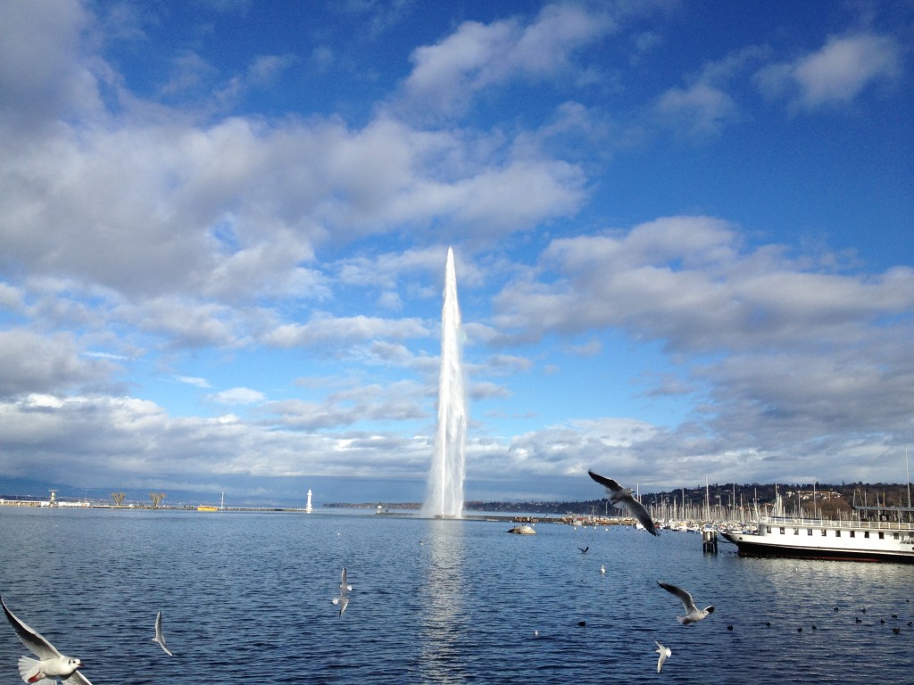 Genève jet d'eau