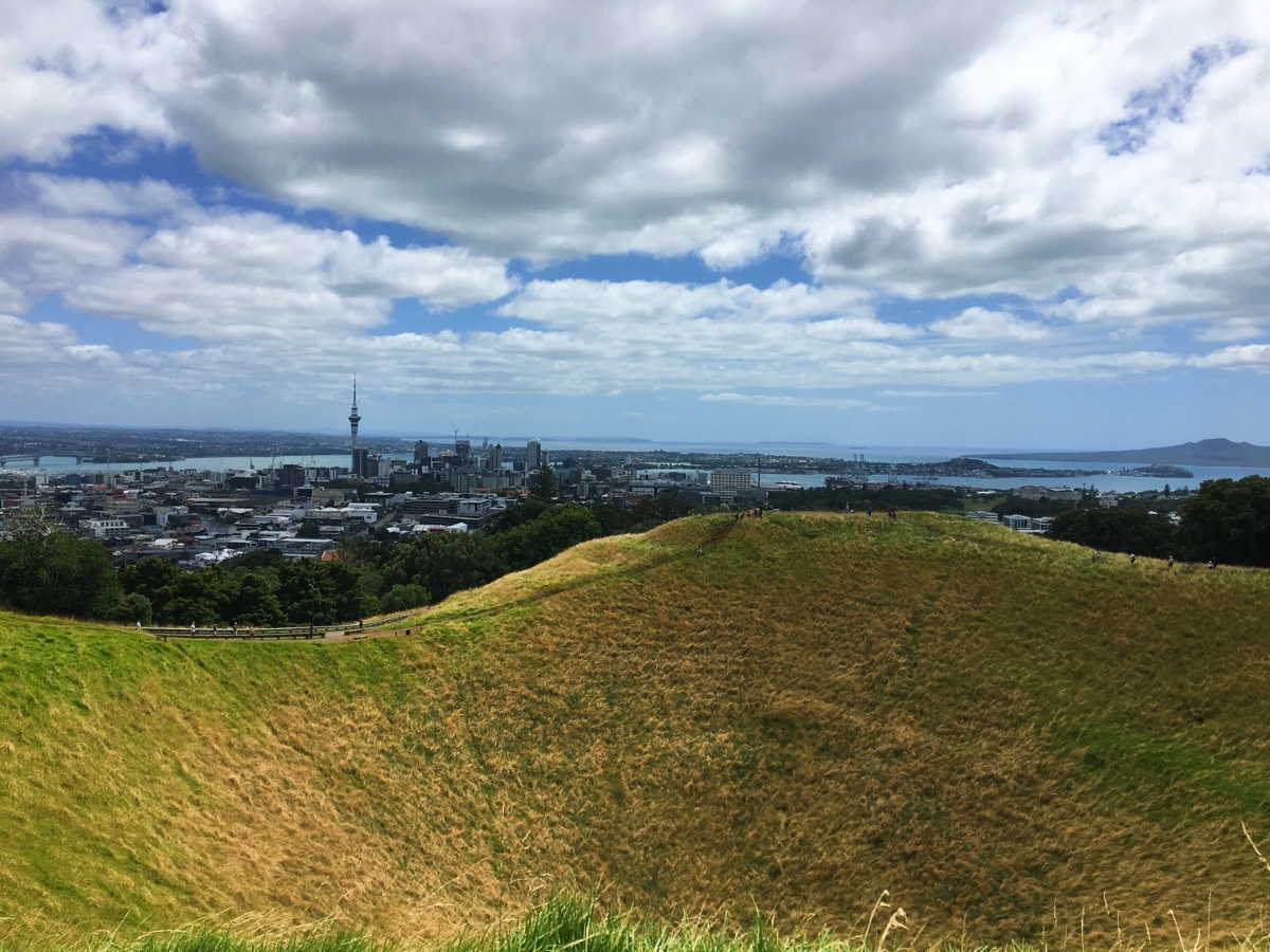 Grimper sur le Mont  Eden   Auckland